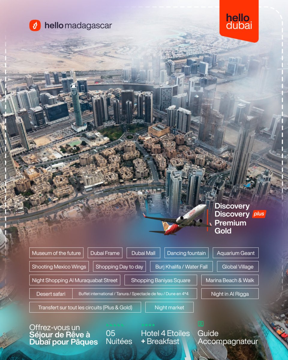 Hello Dubai | Discovery | 6 Days - Hello Madagascar
